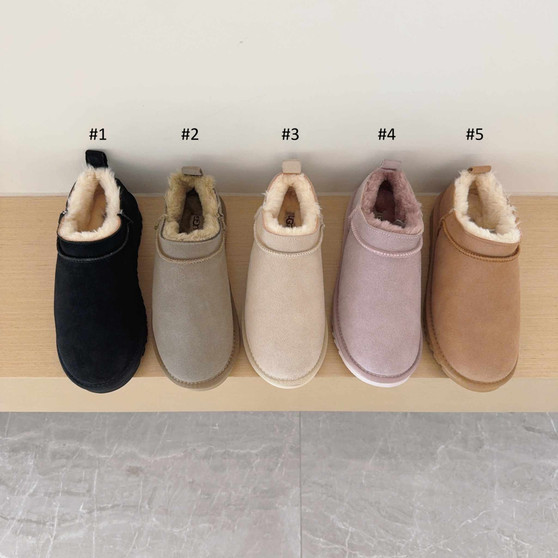 Adult U.G.G ankle booties  pre-order / 1:1 quality / turnaround time 2-4 weeks