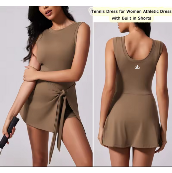 Women's a.l.o inspired tennis dress pre-order / Turnaround time 2-4 weeks 