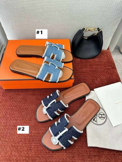 Designer denim sandals pre-order / 1:1 quality / Turnaround time 2-4 weeks / product#1