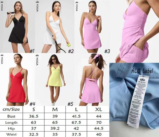 Women's athletic dress with built in shorts pre-order / Turnaround time 2-4 weeks
