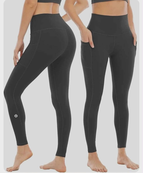 Women's small/4 Lulu leggings - final clearance (charcoal gray)