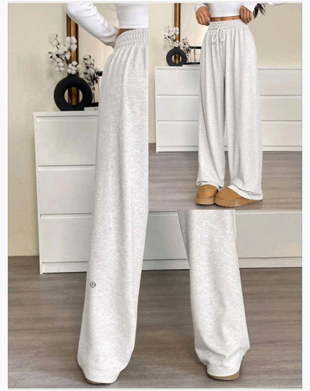 Women's buttery soft Lulu wide leg pants pre-order / Turnaround time 2-4 weeks