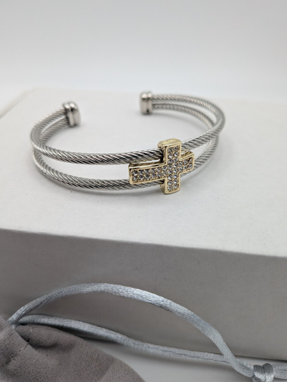 Ready to ship cross bracelet - final clearance