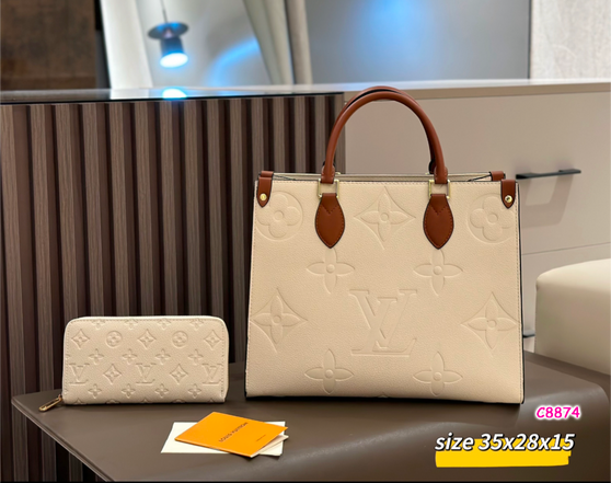 Handbag set with matching wallet / A4 quality / Bag size:35 * 28 * 15 cm / turnaround time 2-4 weeks /-1761411543