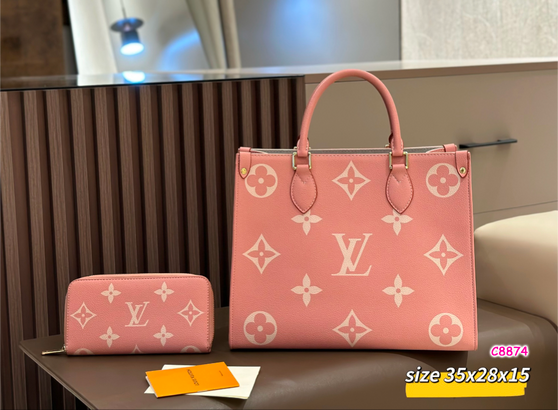 Handbag set with matching wallet / A4 quality / Bag size:35 * 28 * 15 cm / turnaround time 2-4 weeks /-1761411554