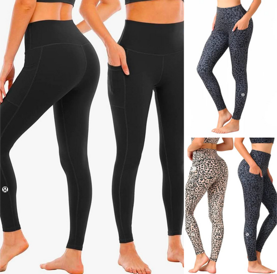 ⚡ FLASH SALE ⚡ Women's Lulu-Alike pocket leggings pre-order / turnaround time 1-2 weeks / 28 inch inseam