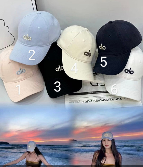 ☀️ Summer SALE / a.l.o inspired embroidered hats pre-order