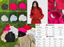 Women's Lulu half zip pullover with embroidered logo / Pre-order turnaround time 3-4 weeks / pc3