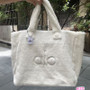 Fuzzy tote bag pre-order / 1:1 quality / Turnaround time 2-4 weeks