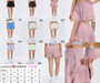 Women's Lulu inspired shorts pre-order / Turnaround time 2-4 weeks