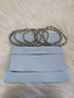 Ready to ship non tarnish stack bracelet set (silver)
