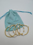 Strechy cross bracelet set - ready to ship - final clearance white()