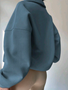 Women's a.l.o inspired quarter zip sweatshirt / pre-order turnaround time 2-4 weeks