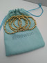 Non tarnishing stretch bracelet set ready to ship - final clearance  (gold)
