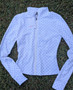 Women's Lulu polka dot jacket pre-order / Turnaround time 2-4 weeks