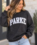 Pre-sale polka dot P.A.R.K.E mock neck - Closing 10/3
