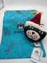 Ready to ship Christmas cat plushie ornament