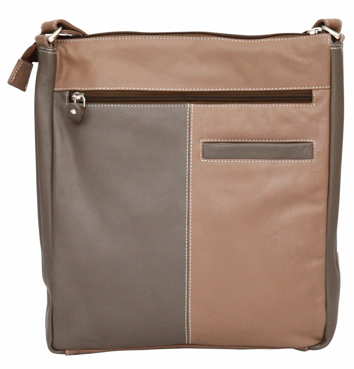 Felda Ladies Genuine Leather Cross Body Handbag - Adjustable Shoulder Strap 145 cm