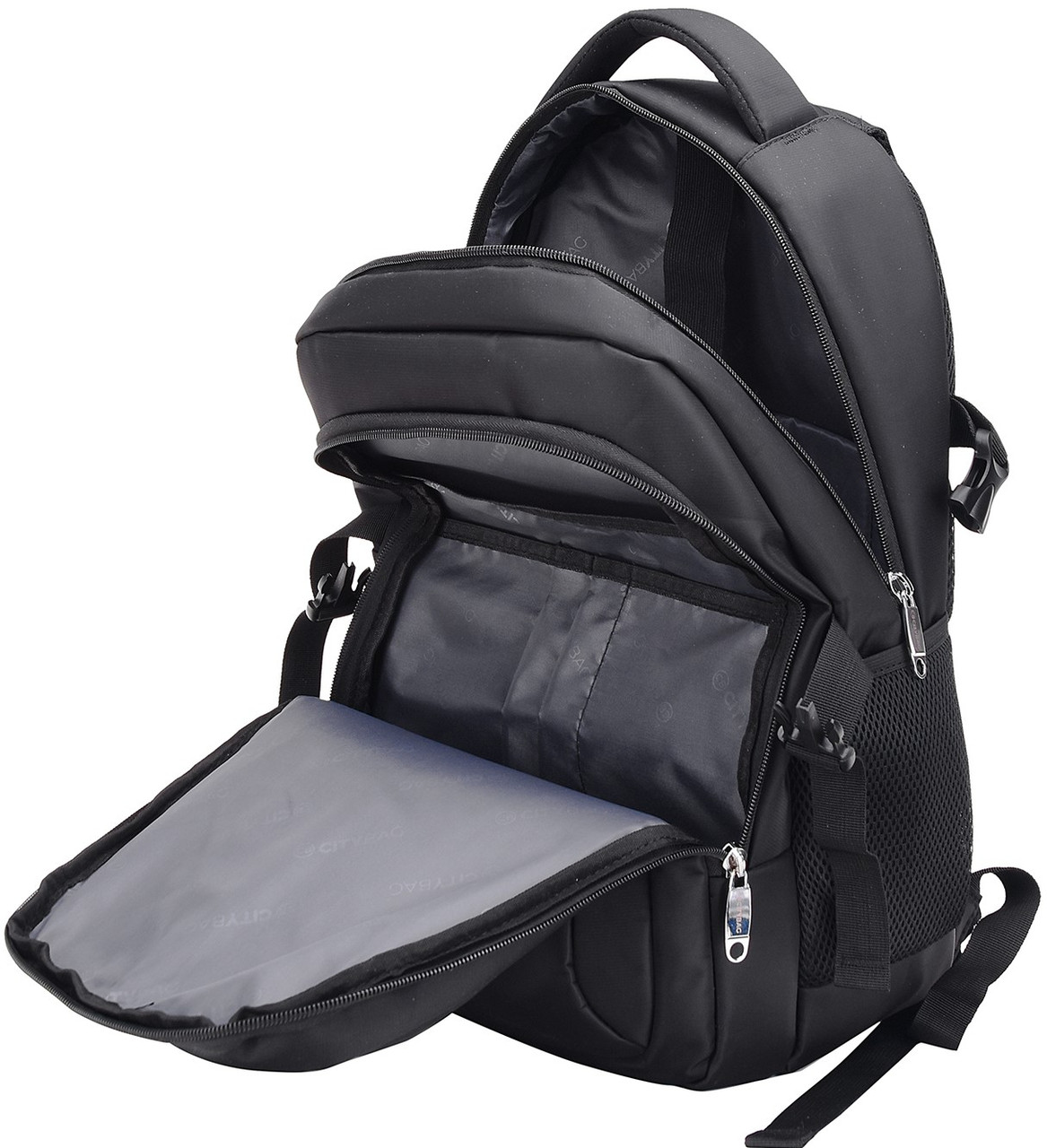 City Bag Waterproof Laptop Backpack - Carry Handle and Back Straps