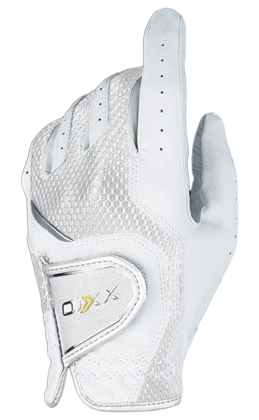 XXIO ALL WEATHER GLOVE WHT LADIES M (6-PACK) [LocationCode: STEI_12112506]