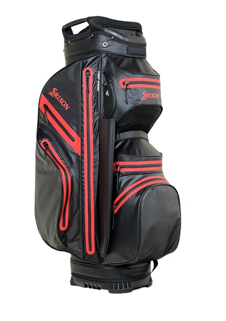 WEATHERPROOF CART BAG BLACK/RED 2025 [LocationCode: STDA_12132689]