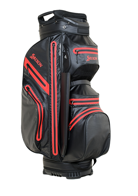 WEATHERPROOF CART BAG BLACK/RED 2025 [LocationCode: STDA_12132689]