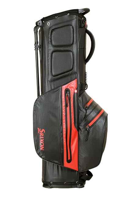 WEATHERPROOF STAND BAG BLACK/RED 2025 [LocationCode: STDA_12132702]