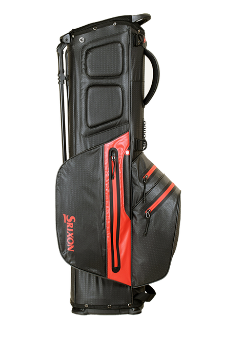WEATHERPROOF STAND BAG BLACK/RED 2025 [LocationCode: STDA_12132702]