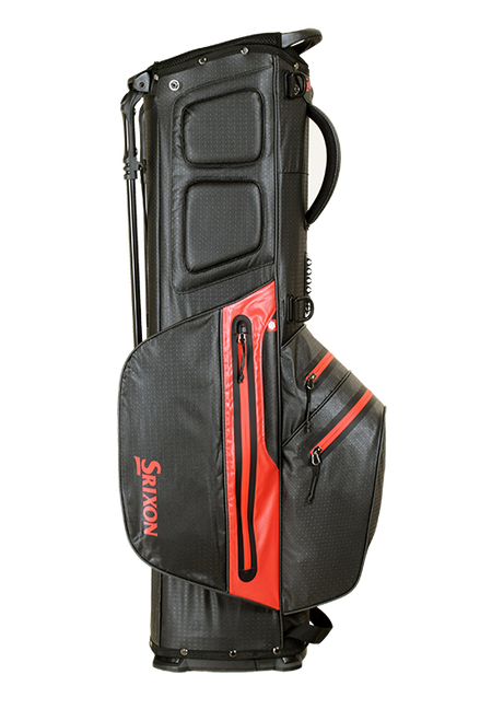 WEATHERPROOF STAND BAG BLACK/RED 2025 [LocationCode: STDI_12132702]