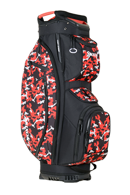 PREMIUM CART BAG BLACK/RED CAMO 2025 [LocationCode: STDA_12134195]