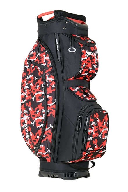 PREMIUM CART BAG BLACK/RED CAMO 2025 [LocationCode: STIB_12134195]