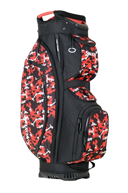 PREMIUM CART BAG BLACK/RED CAMO 2025 [LocationCode: STUK_12134195]