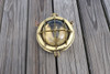 small brass bulkhead nautical round light