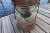 XXL Vintage Galvanized Steel Hanging anchor ship's marine lantern