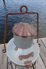 Galvanized XL Anchor Ship's light-rustic Galvanized color