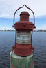 original ship's lantern.  Nautical decor marine lantern.