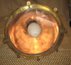 smooth copper finish nautical light