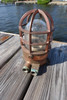 German Straight Passageway Heavy Bronze Ship's Light