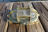 brass oval nautical bulkhead light