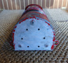 bottom view old ship red light bottom view old ship red light