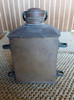 Rear view of copper nautical masthead lantern-flat back ship's light