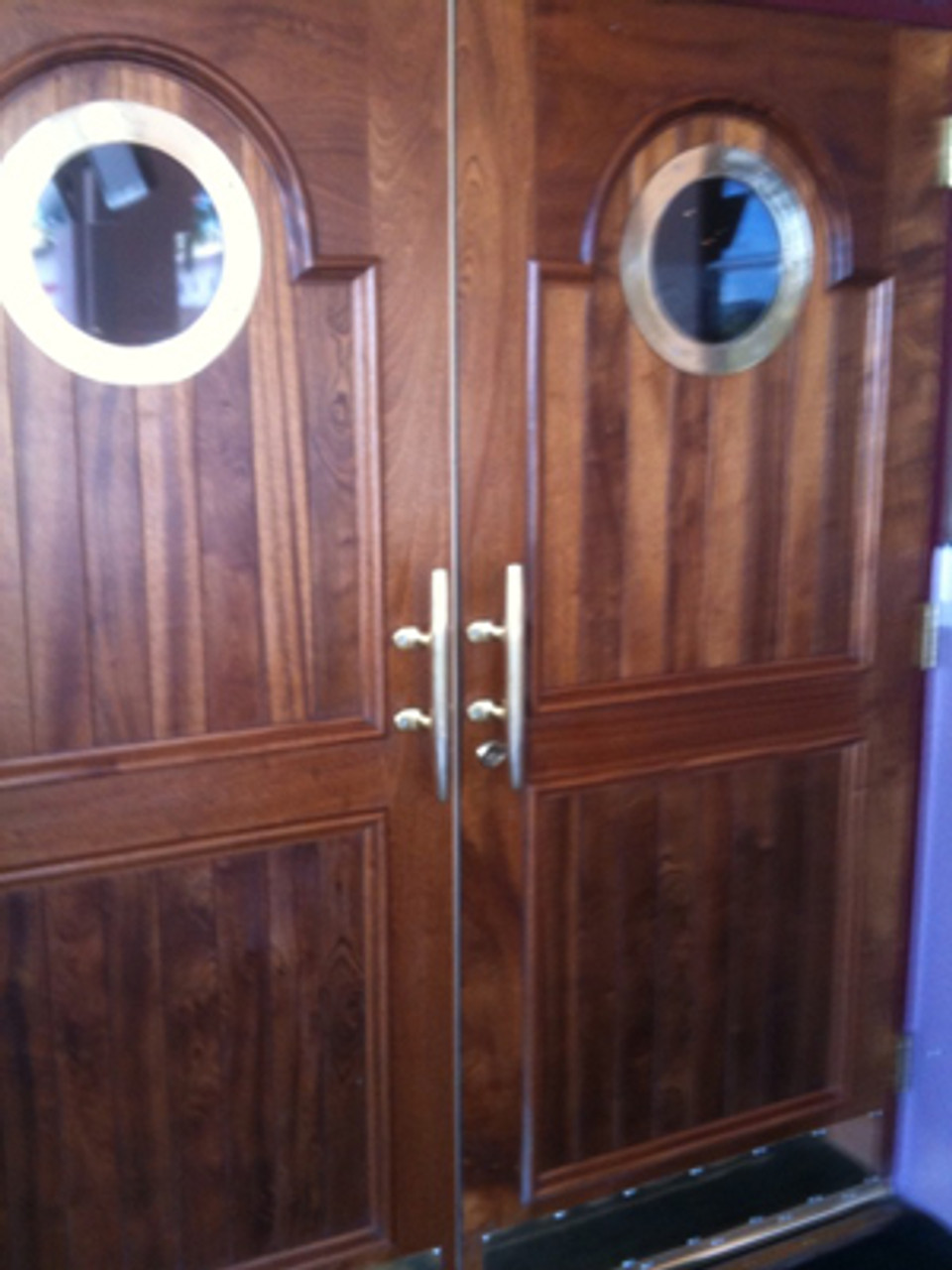 Nautical Sea Horse Shape Door Handle Brass Aquarium Shop Door Pull Handle CS 16 