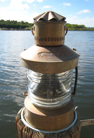 nautical brass light