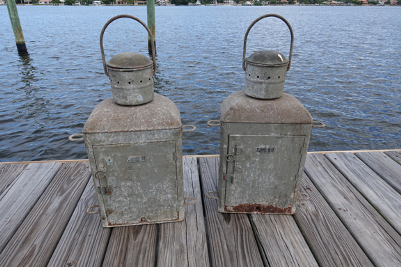 vintage ship lights