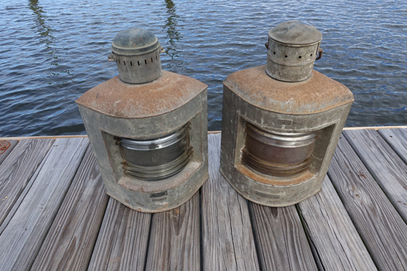 galvanized running ship lights