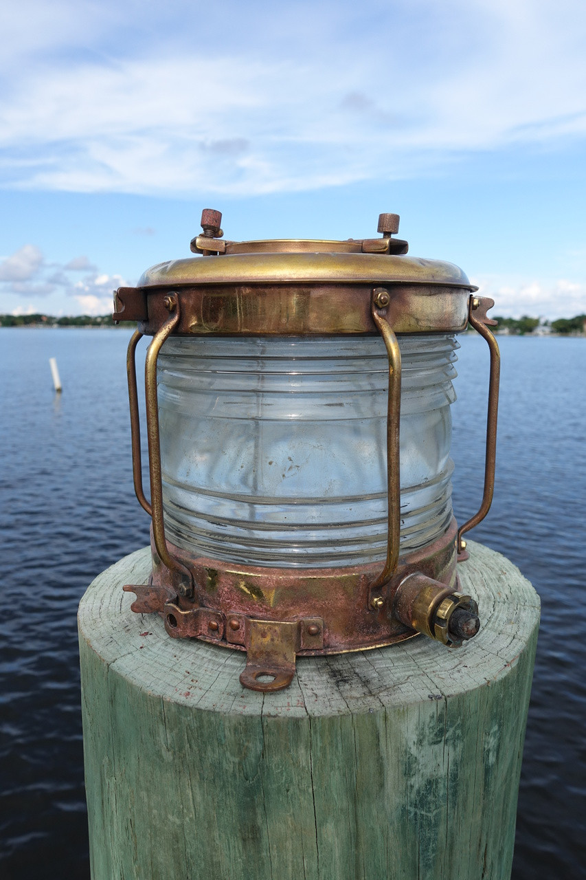 Brass Round Medium Anchor Lantern