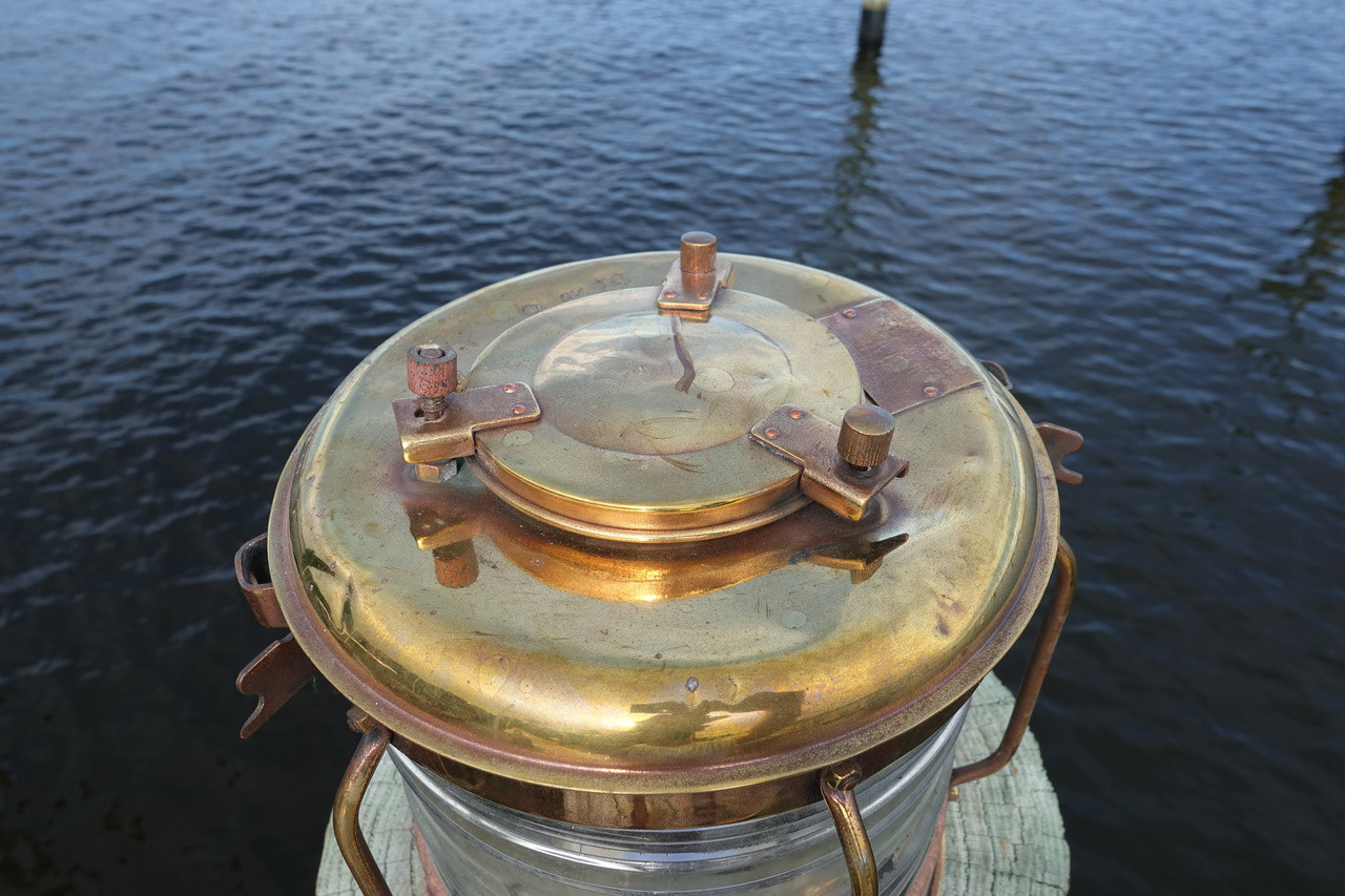 Brass Round Medium Anchor Lantern