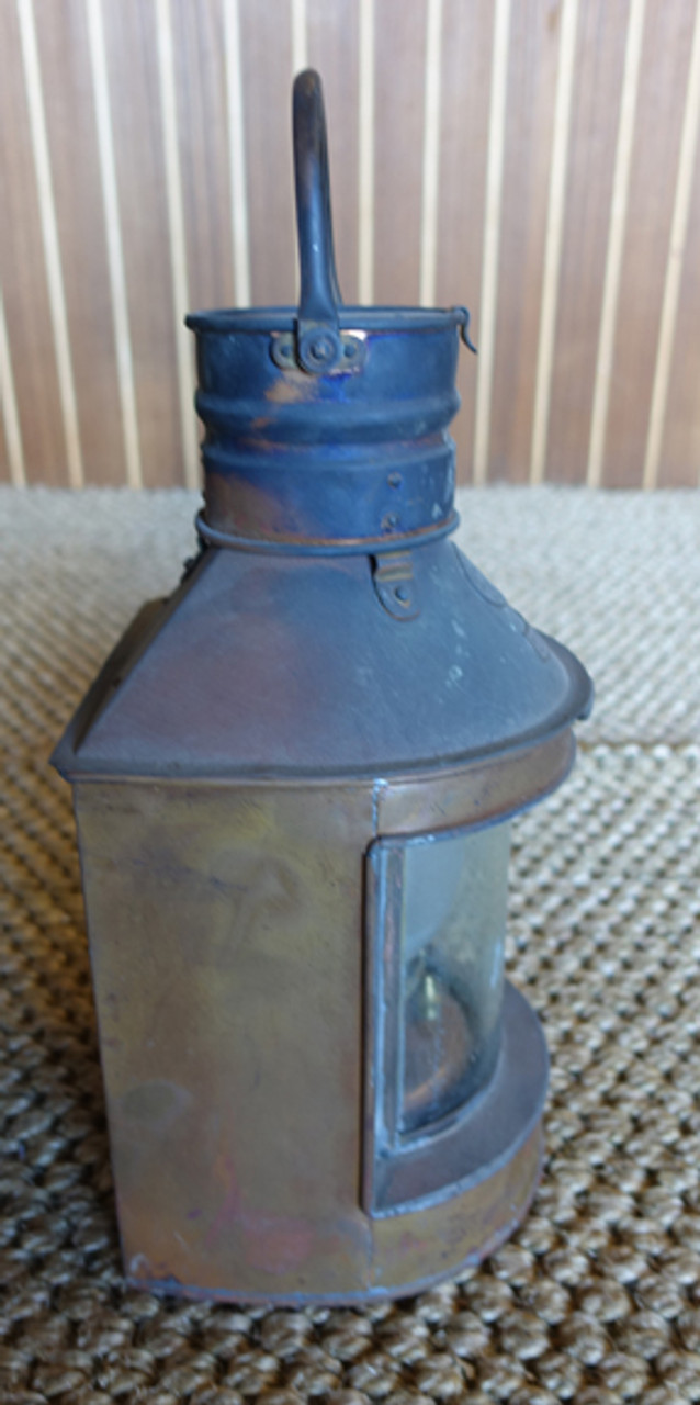 Nautical copper ship's lantern