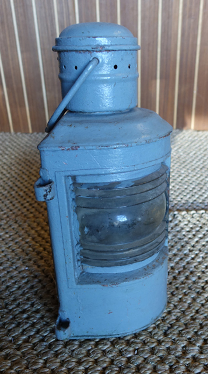 vintage battleship gray nautical light