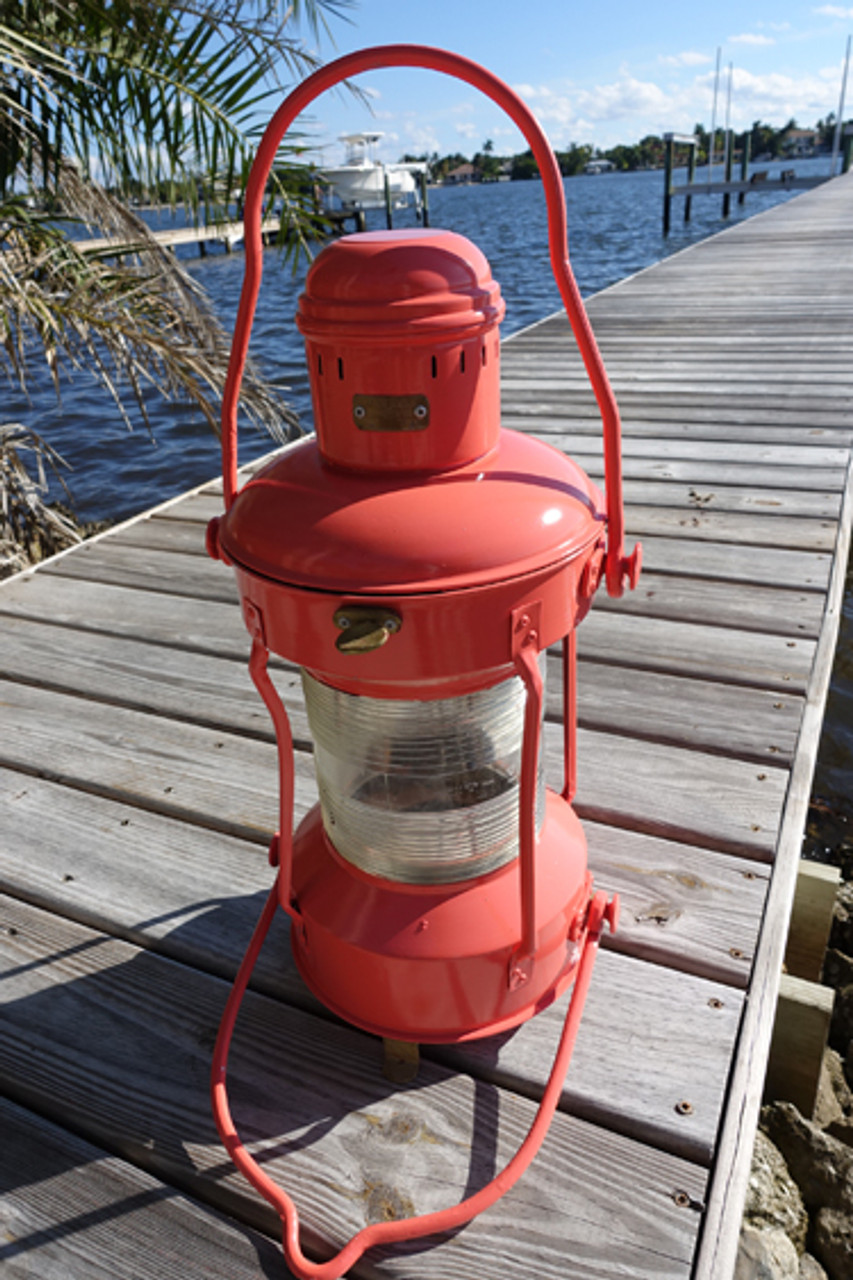 coral hanging anchor light